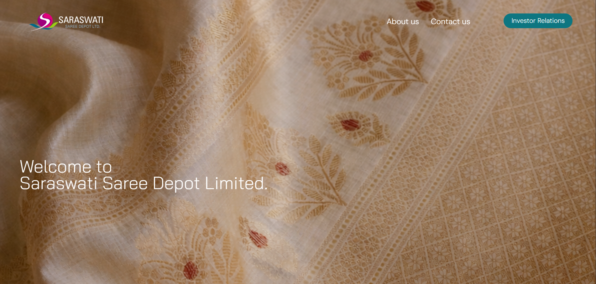 Saraswati Saree Depot E-commerce Project by Flowiee