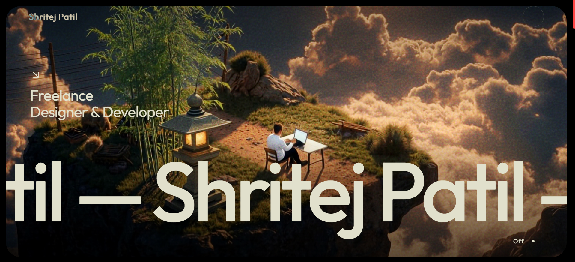 Shritej Patil Web Designer Portfolio